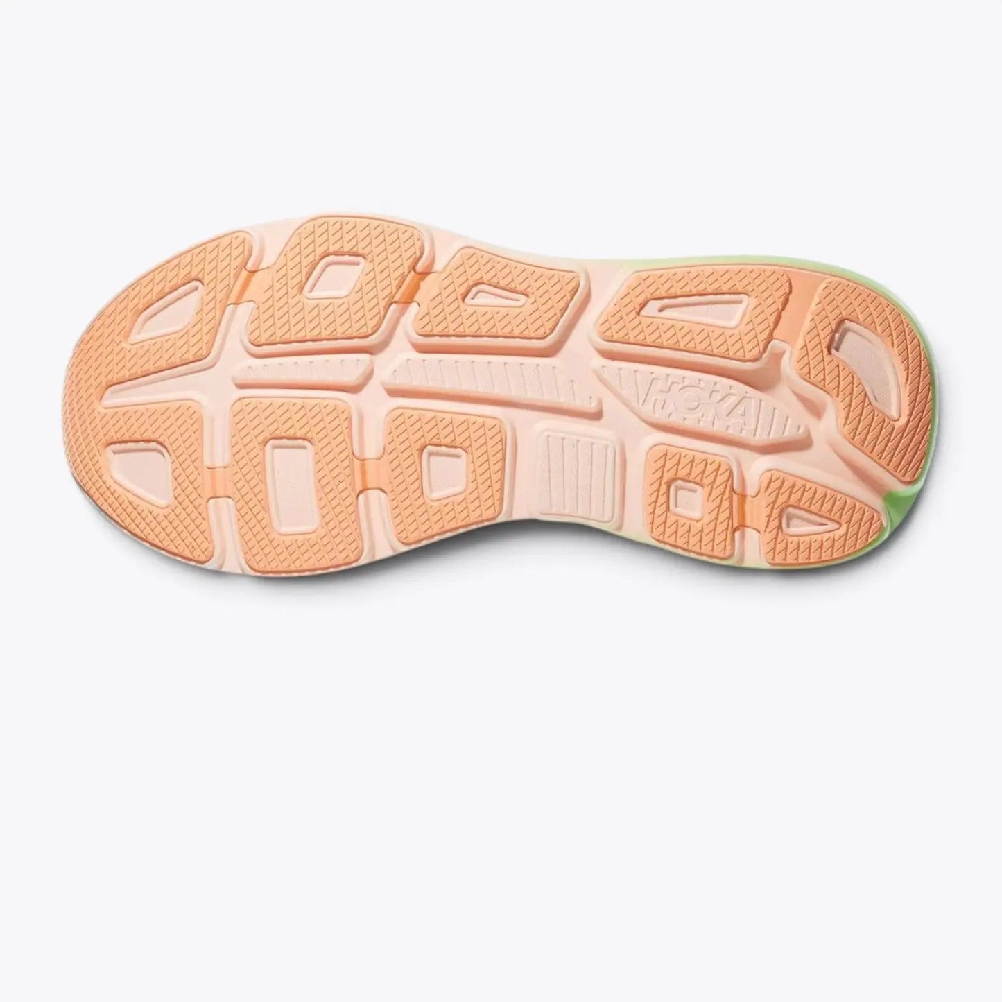Hoka Bondi 9 Frost Pale Tangerine