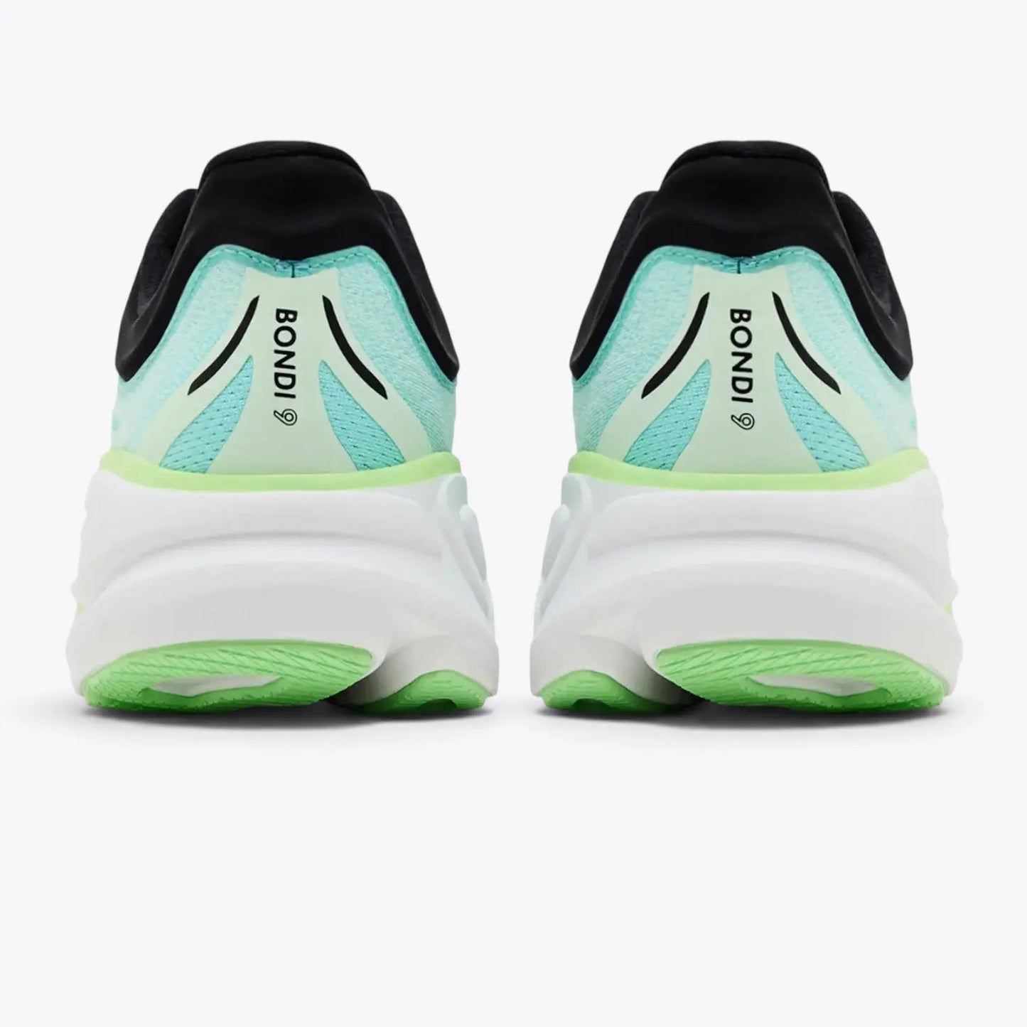 Hoka Bondi 9 Luna Moth Blue Spark