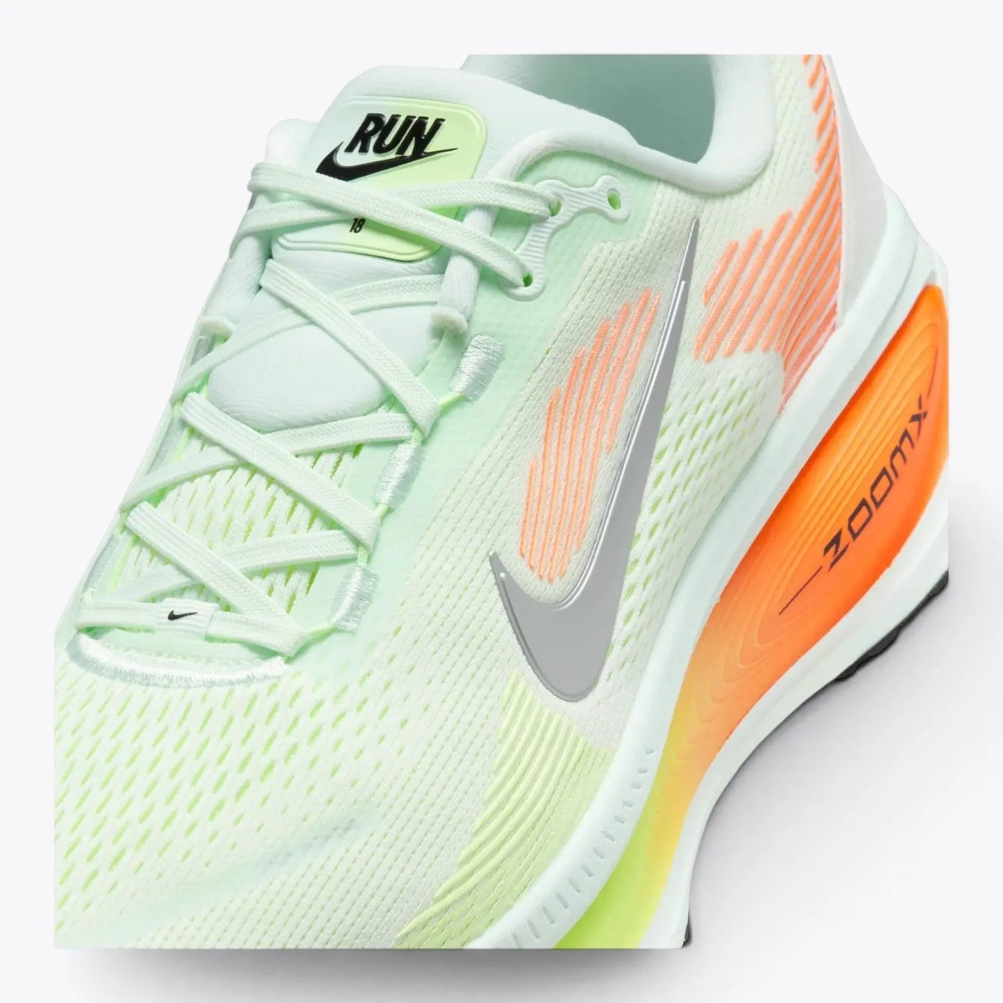 Nike Vomero 18 Barely Green Hyper Crimson