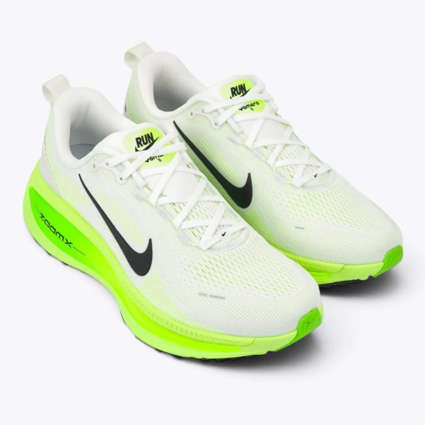 Nike Vomero 18 White Electric Green Volt