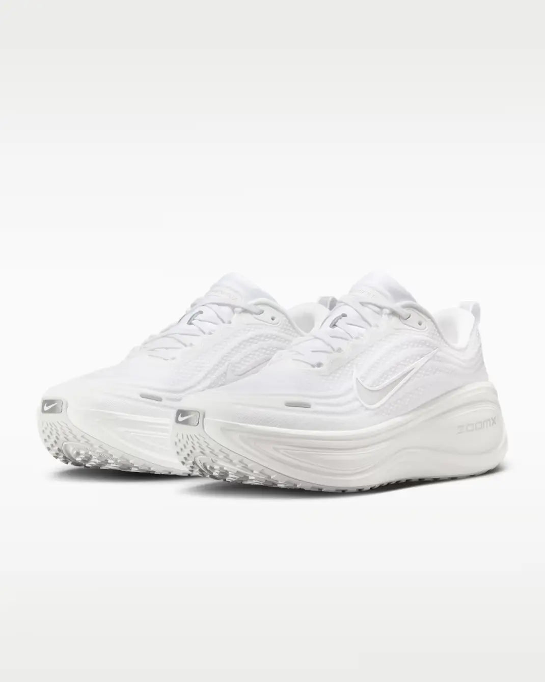 Nike Vomero Plus White Metallic Silver Light Smokey Grey