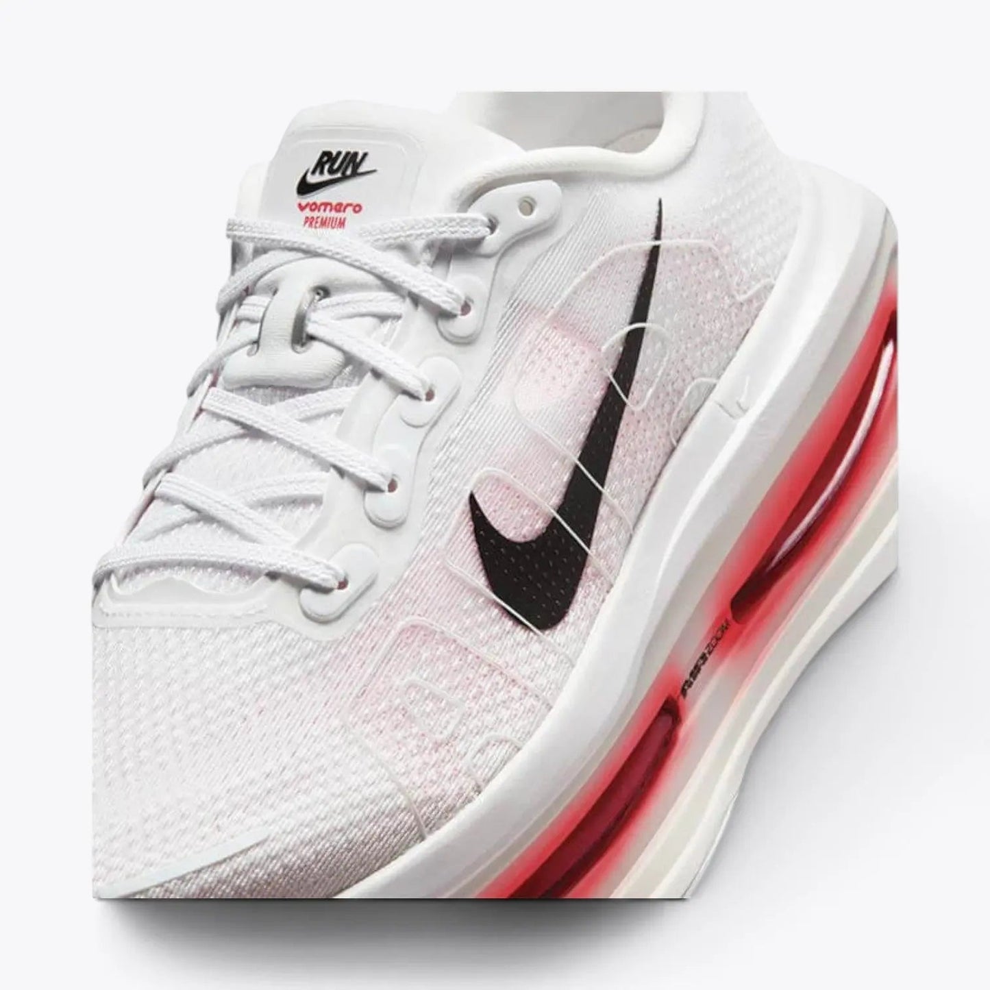 Nike Vomero Premium White Bright Crimson