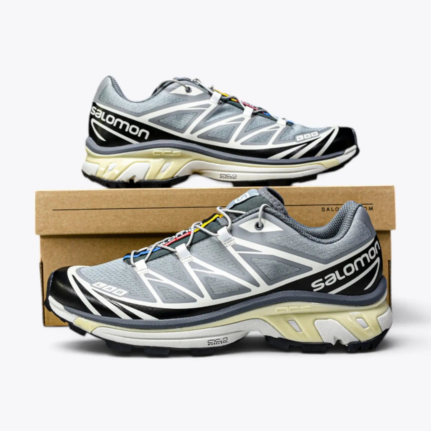 Salomon XT-6 RECUT Monument/Phantom/Vanilla Ice