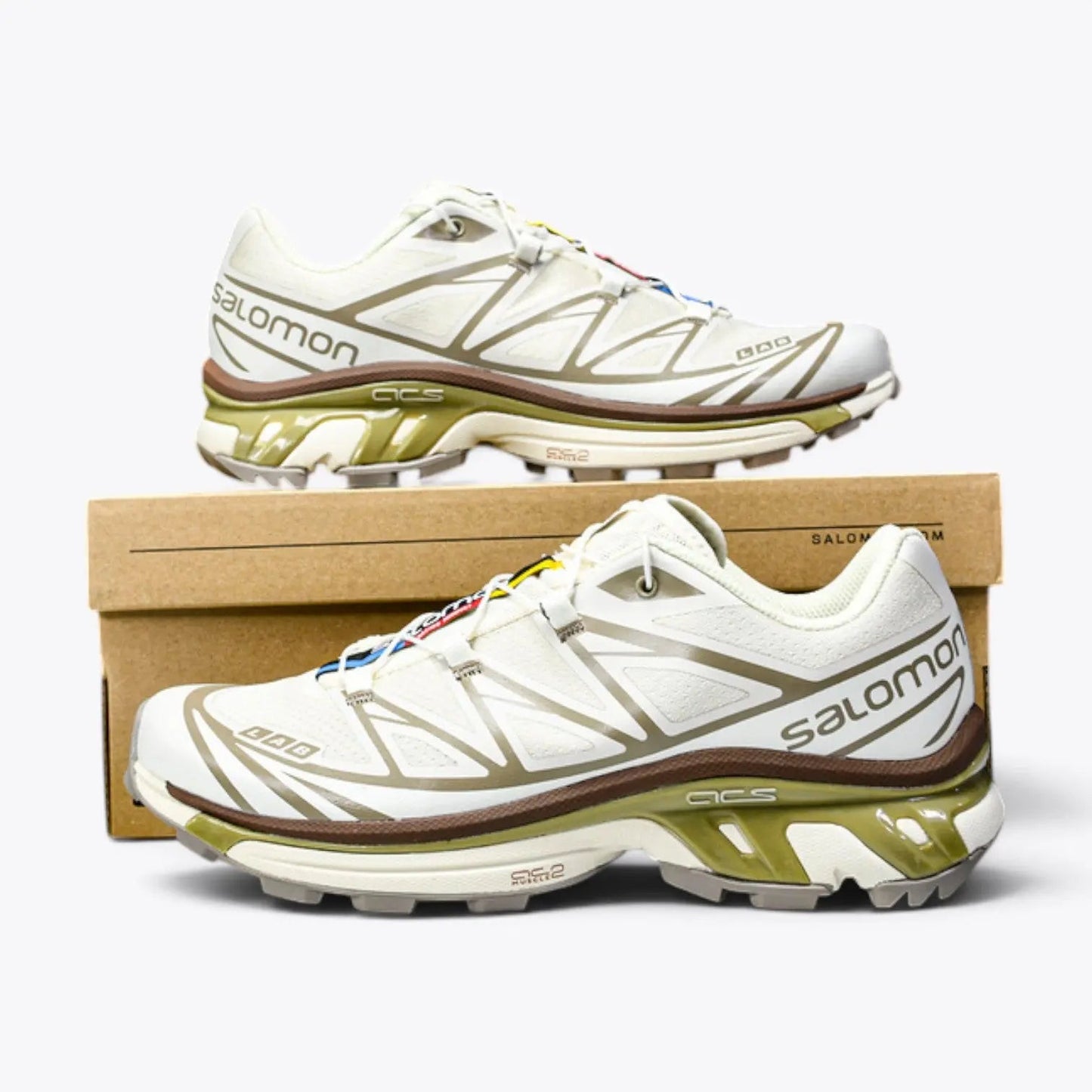 Salomon XT-6 Turtledove/Vintage Khaki/Kelp