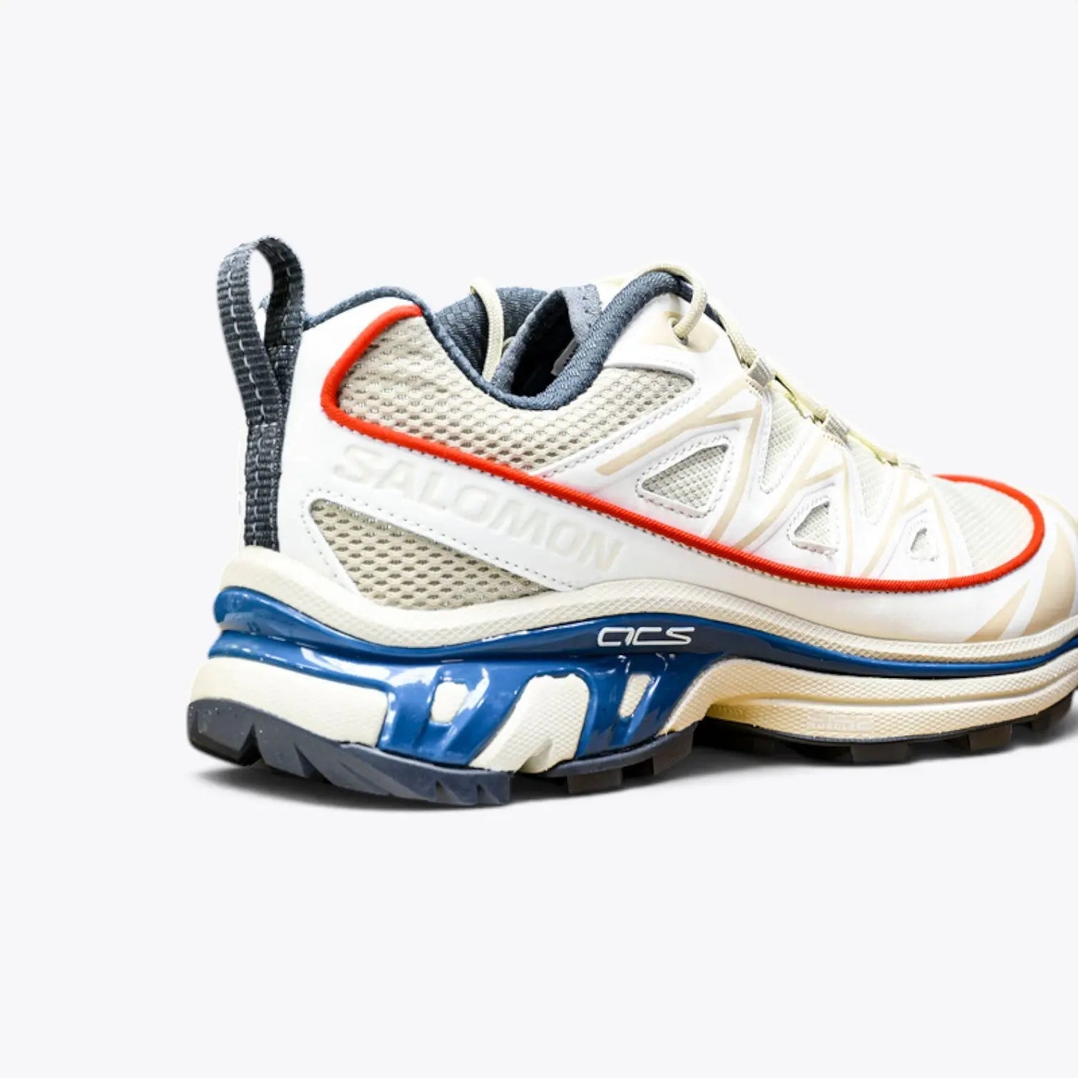 Salomon XT-6 Vanilla Ice/Bleached Sand/Red Orange