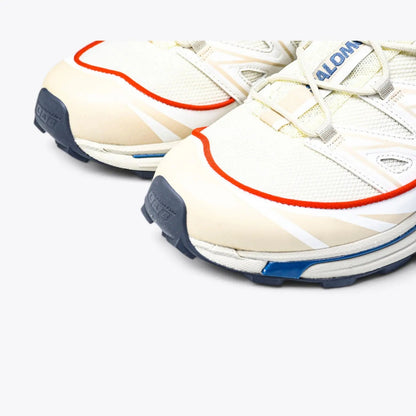 Salomon XT-6 Vanilla Ice/Bleached Sand/Red Orange