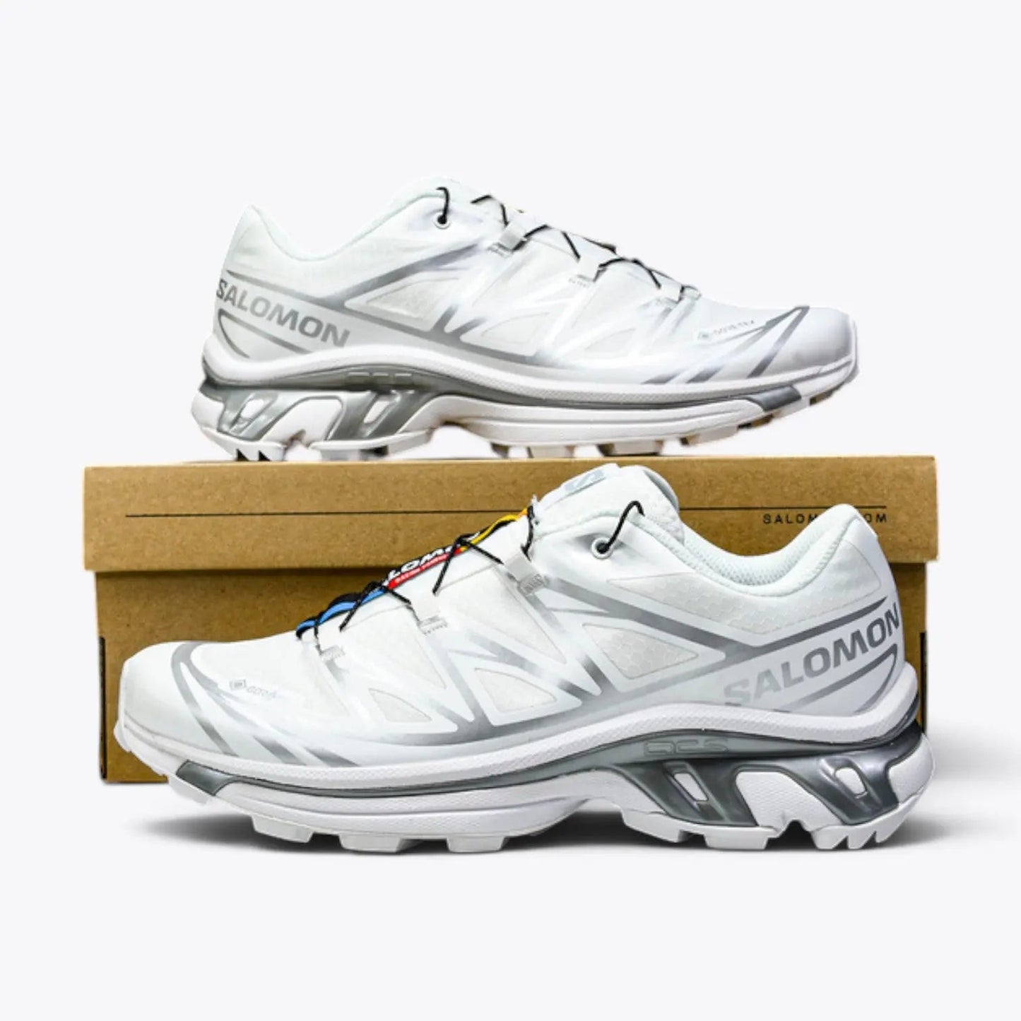 Salomon XT-6 White/FTW Silver