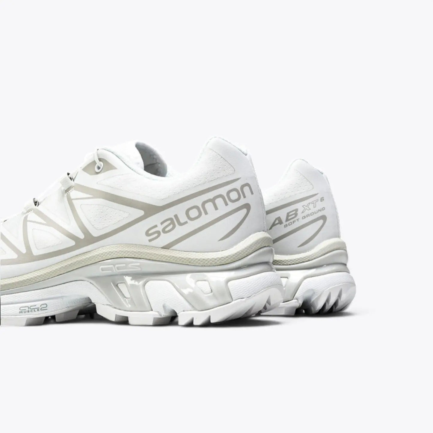 Salomon XT-6 White/Lunar Rock