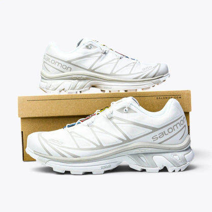 Salomon XT-6 White/Lunar Rock