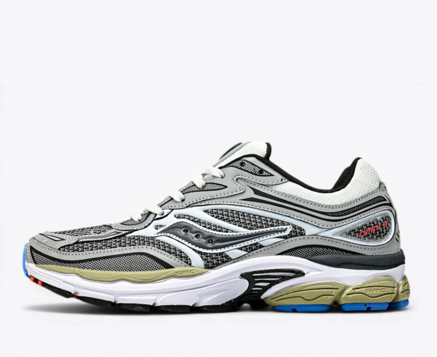 Saucony ProGrid Omni 9 Metallic Grey Silver